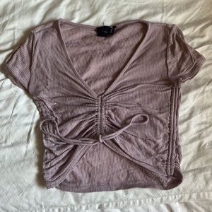 Urban Outfitters Small Muted Purple Crop Top